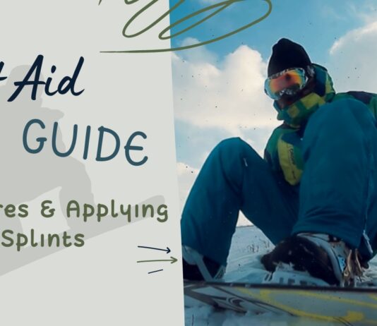 Snowboarding First Aid Guide and Tips - Fractures and Applying Splints